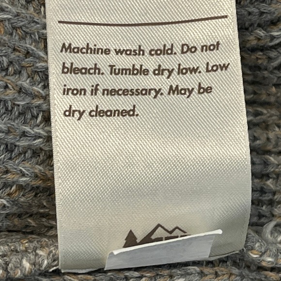 REI Cooperative Wallace Lake Sweater Womens Medium Organic Cotton Heathered - Picture 8 of 8